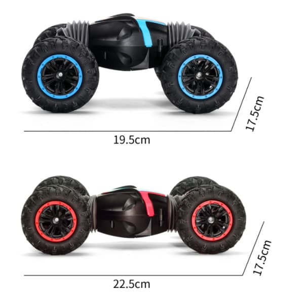 IC Legetøjsbil Gest Sensing Watch Drift Fjernstyret Stunt Klatrebil Rød