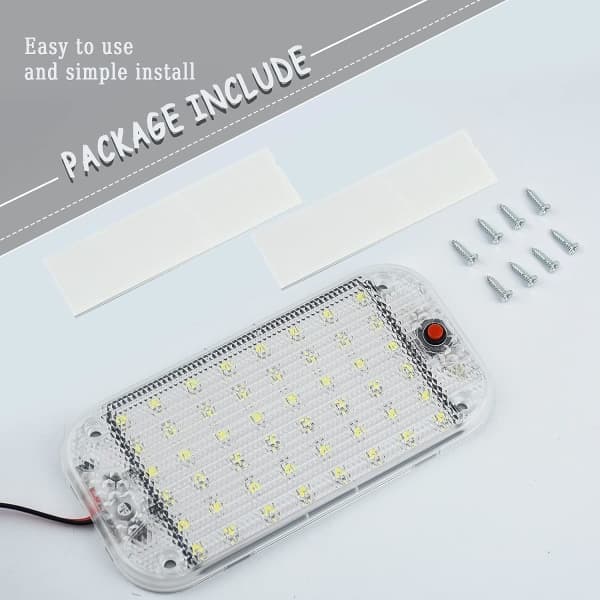IC Bil LED Indvendig Belysning, 10W 48 LED Køretøjslys