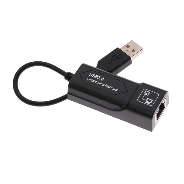 USB Ethernet-sovitin USB 2.0 verkkokort RJ45 Lan 100Mbps