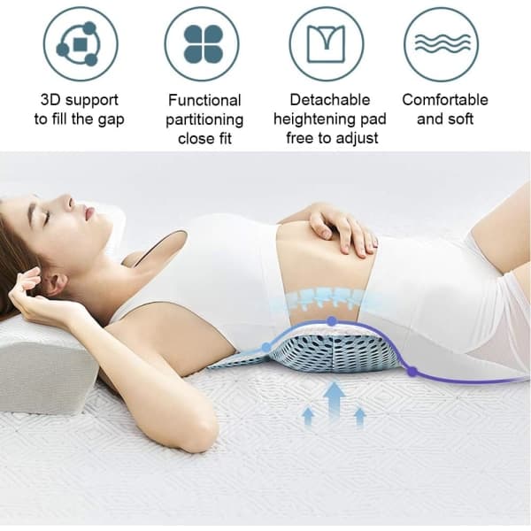 IC Cushion Lab Ekstra tett lumbalsupport - patentert ergonomisk