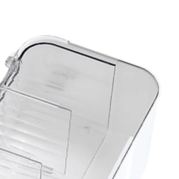Sock Wall Mounted Box Multifunctional Transparent 6 Cell Underwear Organizer Hanging Storage Box White 1.4 1.4