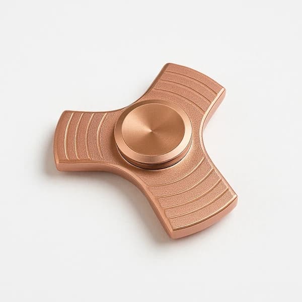 Fidget Spinner Trio Metal - Rose Gold