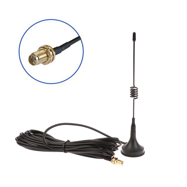 IC Minibil VHF-antenn för Quansheng 888S UV5R Walkie Talkie UHF