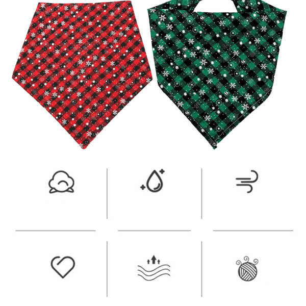 IC Tørklæde til små og mellemstore hunde og katte L