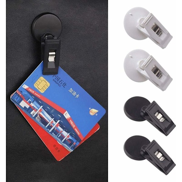 2 Par Bil Sugekop Clips, Sugekopper Forrude Billet Holder Sugekop Krog til Solskærm, Gardiner, Tøj, af DEBUNS