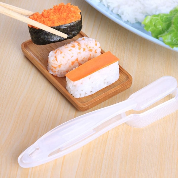 IC 2 delar verktyg för Sushi Sushi Form för Onigiri DIY Sushi Maker