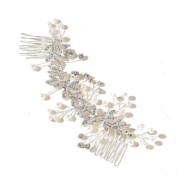 Hårkam Blad Blomst GULL gold