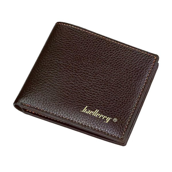 IC Klassisk plånbok Bifold - Välj färg Mörkbrun
