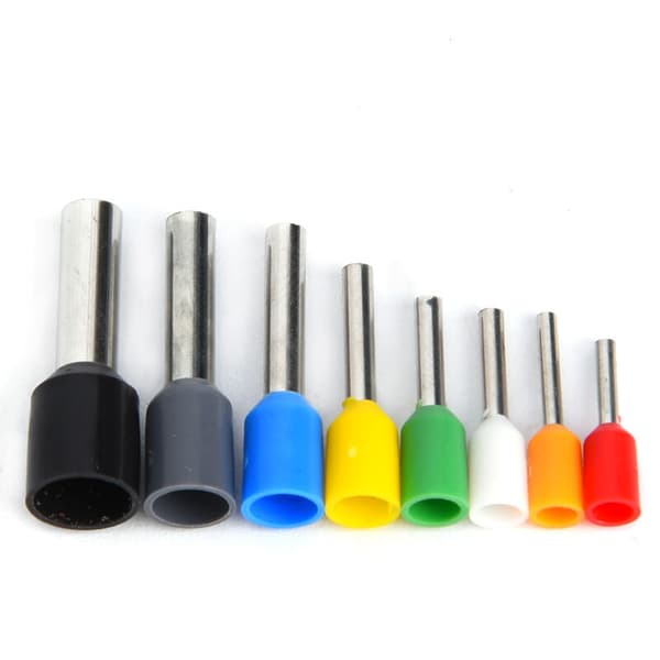 DUBUNS 400 st Förtennade Koppar Krympterminaler Kit med PVC Isolator