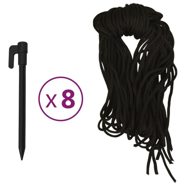 Ilmapallojoulukuusi LED-valoilla 240 cm