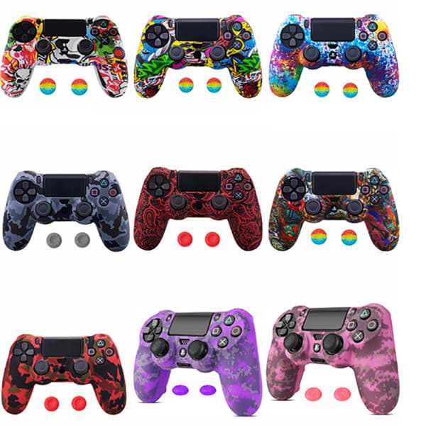 IC-suojakotelo PS4-ohjaimille - Silikoni suojakotelo