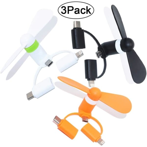 USB mini-ventilator USB-drevet fleksibel mini-køleventilator til bærbar computer
