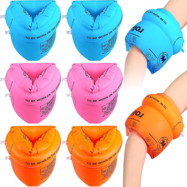IC 6 stk Simarmringe PVC Arm Floaties Oppustelig