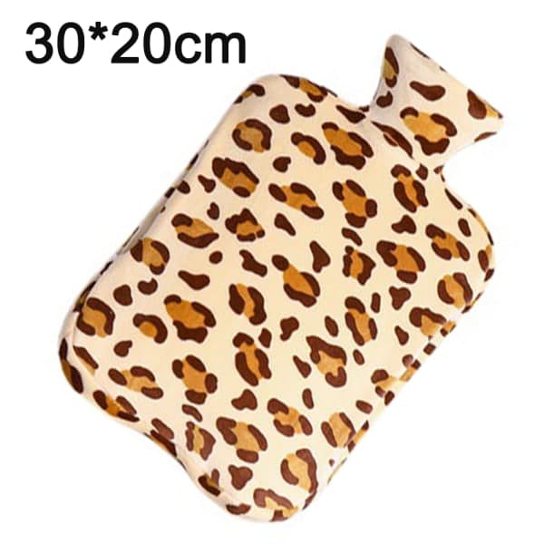 IC Varmtvandsflaske med låg Leopard Large