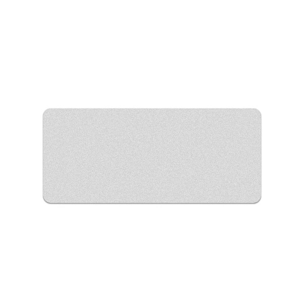 Large Double-Sided Desk Mat Silver Grey Silver Grey Silvergrå
