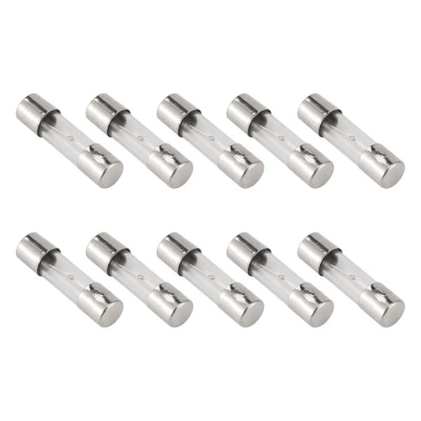 10 stk. 250V 3A 3Amp treg glassrørsikringer 5mm x 20mm