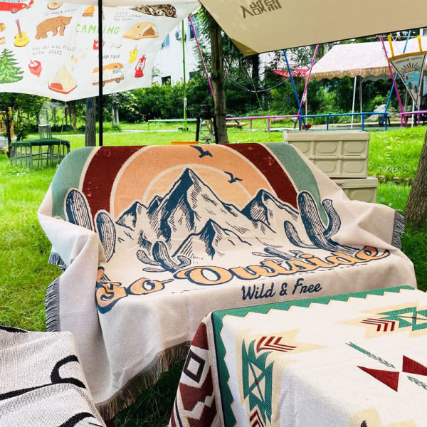 IC Lätt multifunksjonell picknickfilt for sommaren