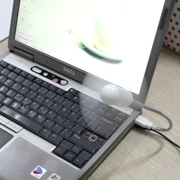 IC 4st Mini Mobil Bärbar USB-driven kylfläkt Svanhals Luftfläkt för stationär PC Dator Laptop Bärbar Tablet