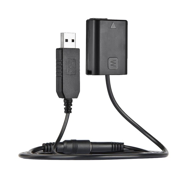IC Np-fw50 Dummy Batteri + DC Power Bank (5V 2A) USB Adapter Kabelbyte Til AC-PW20 Til Sony Nex-3/5/6/7 Serie A33 A37 A35 A55 A7 A7r A7ii