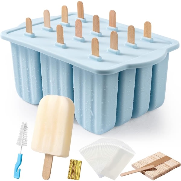 IC Popsicle-muotteja. 12 kappaleen muotti