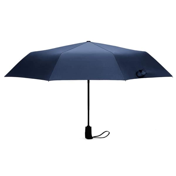 IC Paraply - sammenklappelig paraply - åbner og lukker automatisk - Navyblue