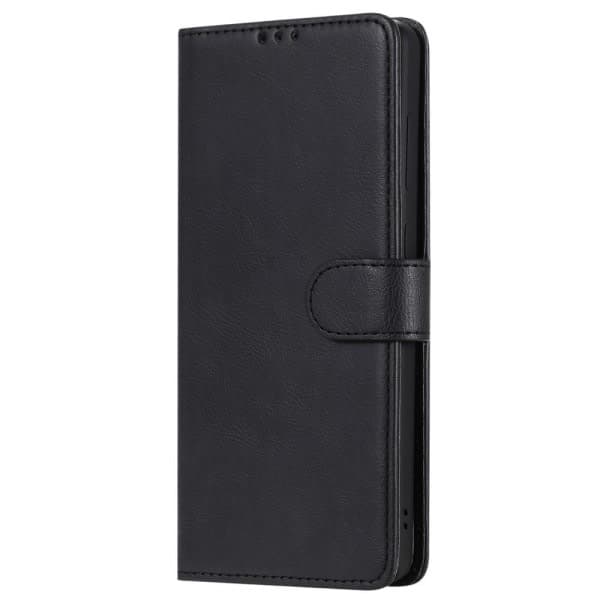 Samsung Galaxy A71 - 2i1 Magnetisk Skal / Pung Etui - Sort Sort Sort