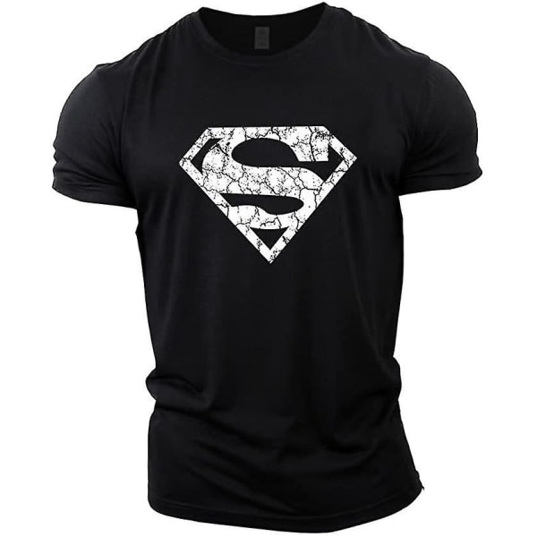 Superman Vascular Gym Training Top Musta L