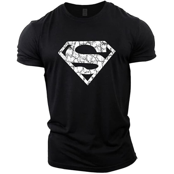 Superman Vascular Gym Training Top Svart L