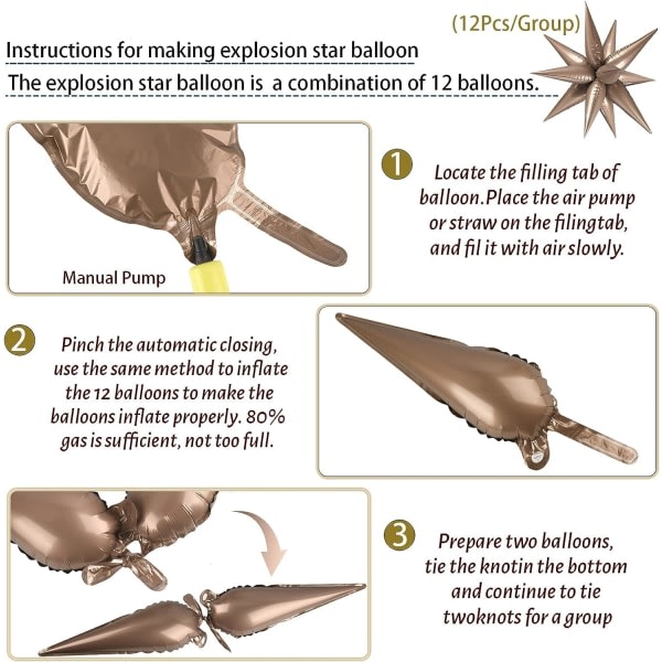 IC 50 kpl Räjähdys tähti foliopallot - 12 kpl tähtipallot, Hopeinen Starburst Cone Mylar Pallon Spike Pallon Juhlatarvikkeet Joulu