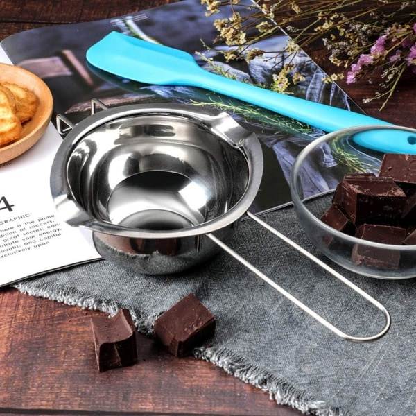 IC Bain Marie skål, 2 stk 400ml Chokoladesmeltegryde Bain Marie