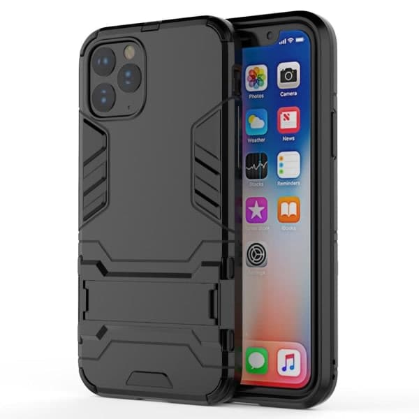 IC iPhone 11 Pro Max - Armor Skal - Musta Musta Musta