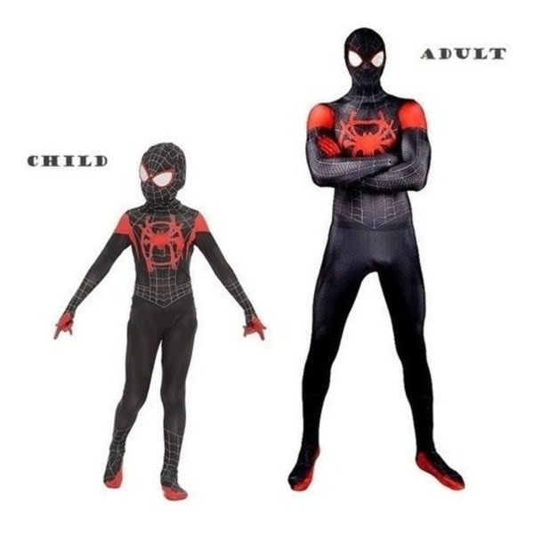 IC Spiderman Kostume Miles Morales Cosplay Voksen Halloween 180
