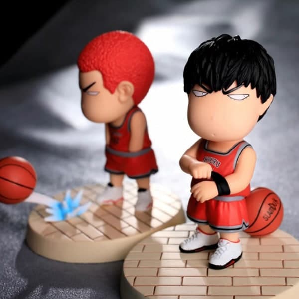 IC Q-version Anime Slam Dunk Figur Sakuragi Flower Road Rukawa Ma A4