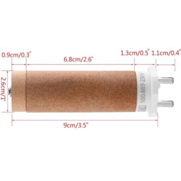 230V 1550W Värmeelementrör för Leister 100.689 Varmluftspistol