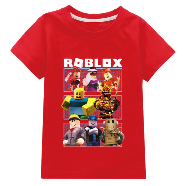 ROBLOX T-paita Muoti Lapset T-paita F4 punainen 150cm