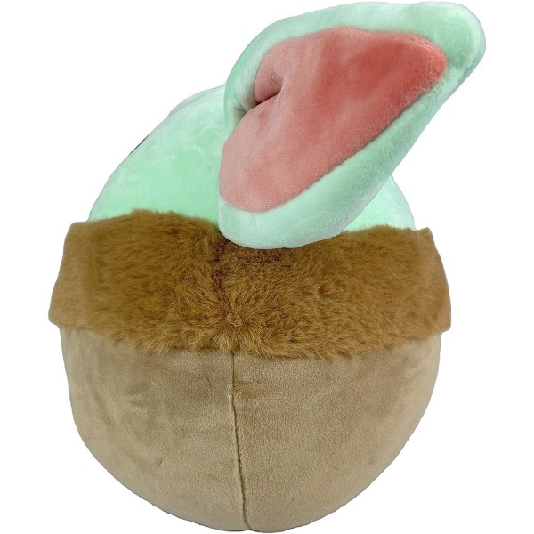 IC Baby Yoda plysjleketøy Kawaii Gru kosebamse, søt putegave, lysegrønn (medium)