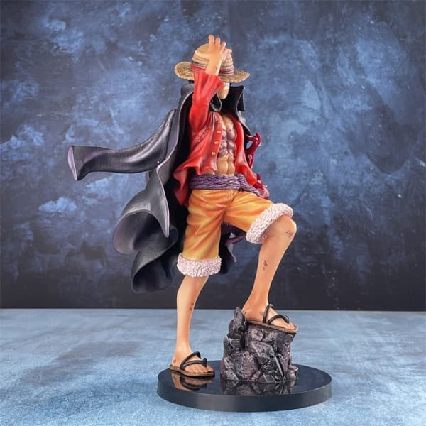 One Piece Fire Kejsere Monkey D Luffy LX MAX PVC Statue Figur Onesize Onesize