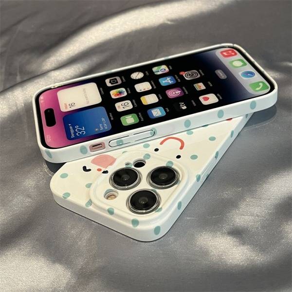 Frisk Polka Dot iPhone Series telefon til iPhone 12 Pro