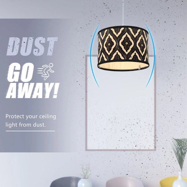 Ceiling Lamp Woven Lampshades for Lampshade Thin Bamboo