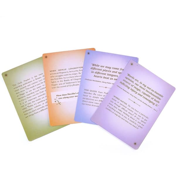 IC Engelsk versjon The Harry Potter Meditation Oracle Card Tarot B