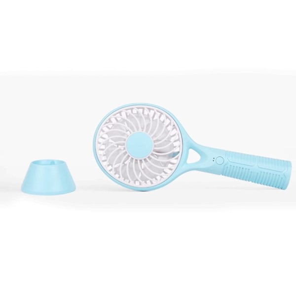 IC Håndholdt USB Kjøleventilator for utendørs bruk (blå)