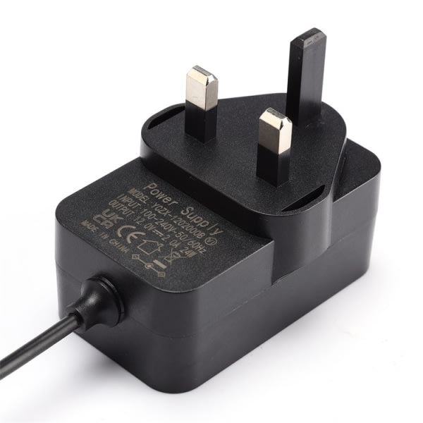 IC 12V2A strømadapter til husholdningsapparater - Sort