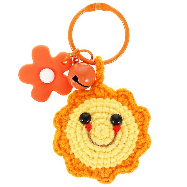1 st Bedårande nyckelhänge hänge väska hänge Multipurpose dekorasjonshänge (oransje) IC