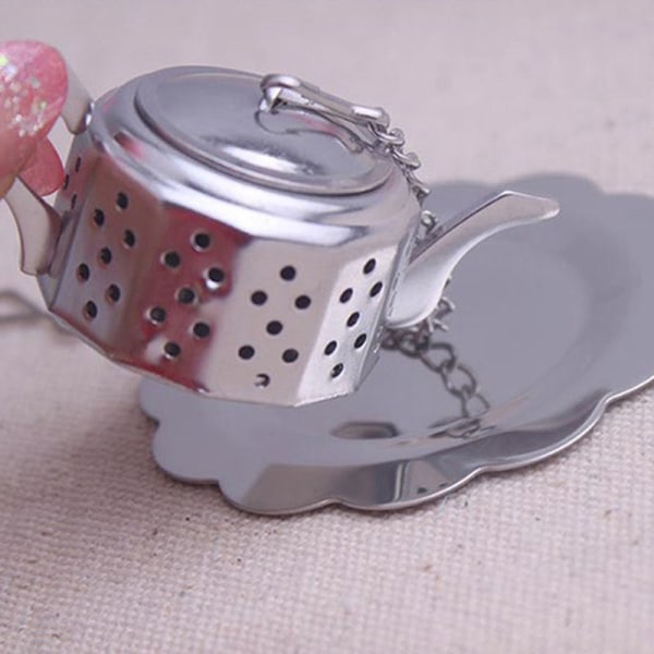 Teinfuser i rustfritt stål, tekanne, krydderinfuser, urteinfuser
