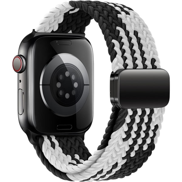 IC Sport Solo Loop yhteensopiva Apple Watch Rannekorella 42 mm 44 mm 45 mm 49 mm naiselle, Justerbar Magnetic Stretchy SE 9 8 7 6 5 4 3 Ultra 2