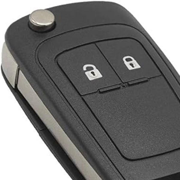 Tom 2-knaps fjernbetjening til Opel Astra Insignia Zafirac bilnøgle IC