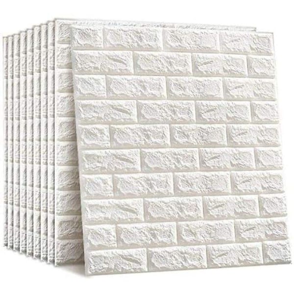 20 kpl 3d 77x70 cm itseliimautuva tiili vedenpitävä tapetti