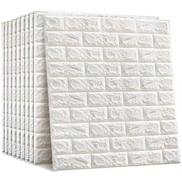 20 stk 3D 77x70 cm selvklebende fliser vanntett tapet