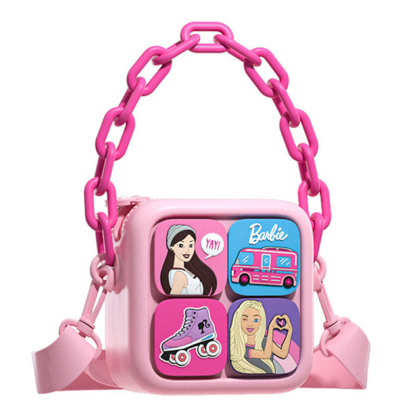 IC Barbie-tema En axel Ryggsäck Barn Mode Messenge