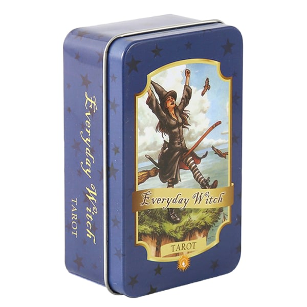 IC Iron Box Everyday Witch Tarot Card Prophecy Divination Deck Del Multicolor one size